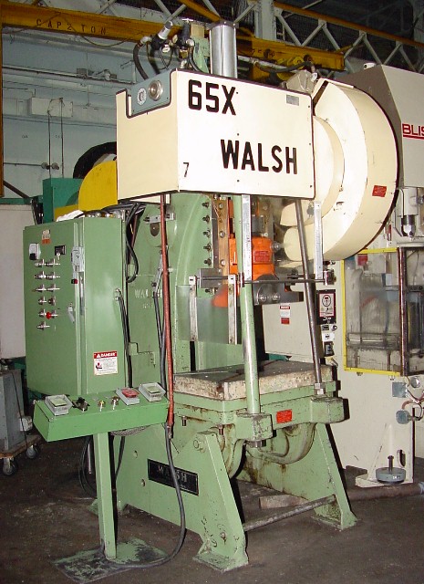 65 TON WALSH ... OBI PRESS